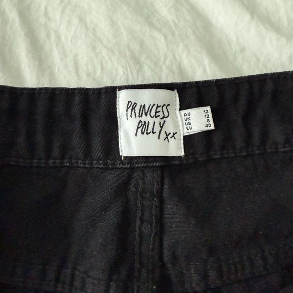 Princes Polly Black Cargo Jeans - Picture 4 of 4